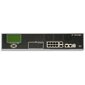 8 10/100/1000 ports and 2 SFP FortiASIC-accelerated ports (2 SX-type transceivers included) 